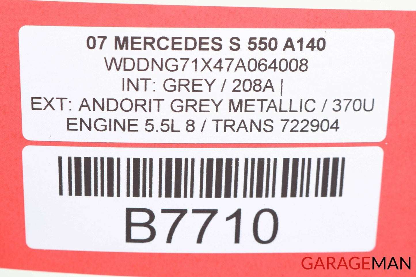 07-13 Mercedes W221 S550 CL550 Electric Power Supply Control Fuse Box Module OEM