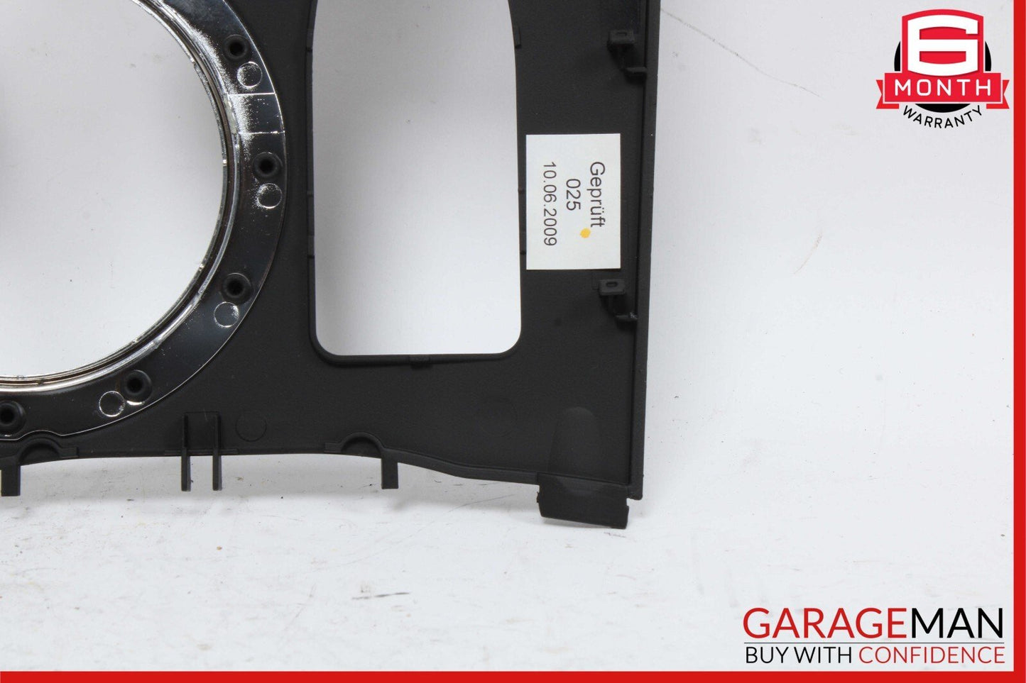 08-14 Mercedes W204 C300 E550 Center Console Cup Holder Bezel Trim Cover Black