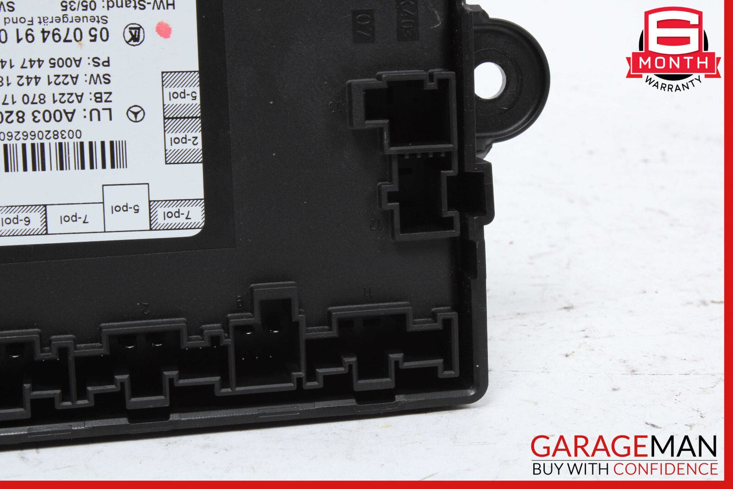07-09 Mercedes W221 S550 S63 AMG Rear Right Or Left Side Door Controller Module