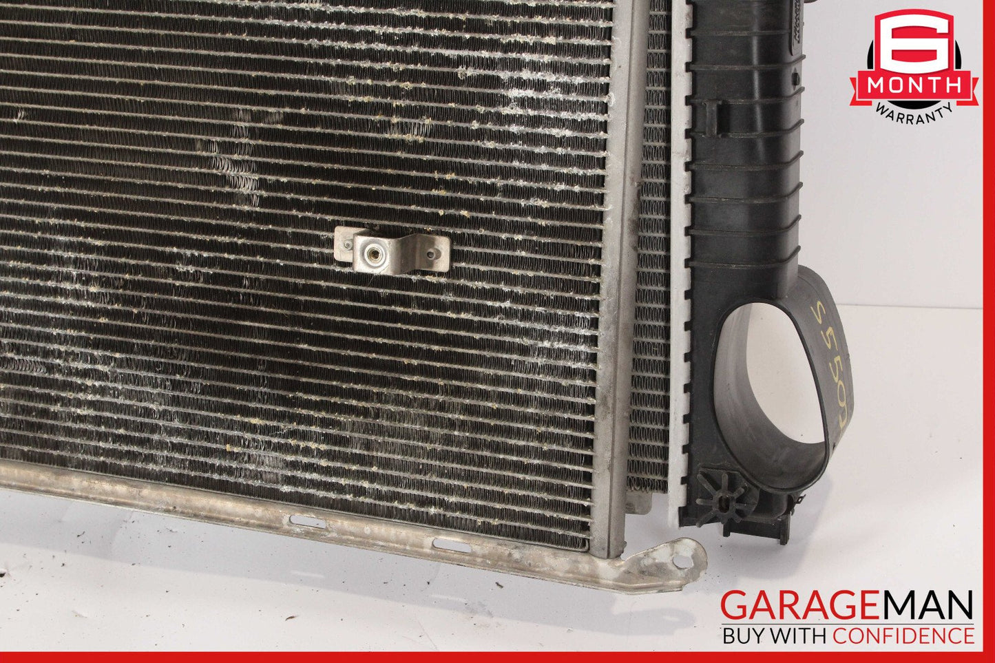 00-06 Mercedes W220 S55 CL55 Engine Cooling Radiator AC A/C Condenser OEM