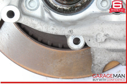 15-24 Porsche Macan 95B Rear Right Side Spindle Knuckle Wheel Hub w/ Rotor Disc