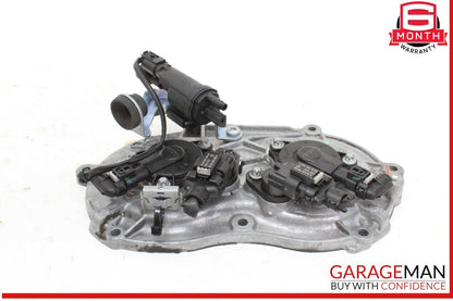 05-13 Mercedes W212 E350 S550 Front Right Engine Timing Chain Cover Plate OEM