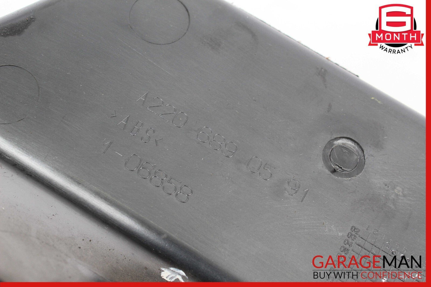03-06 Mercedes W220 S55 AMG Dashboard Glove Box Storage Compartment Anthracite