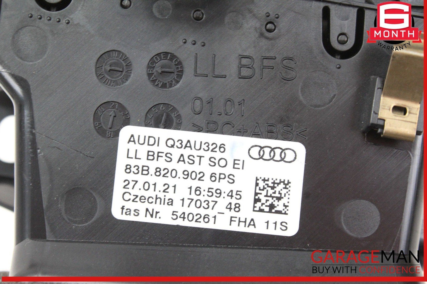19-24 Audi Q3 Front Right Passenger Side Dashboard AC A/C Air Vent Grille OEM