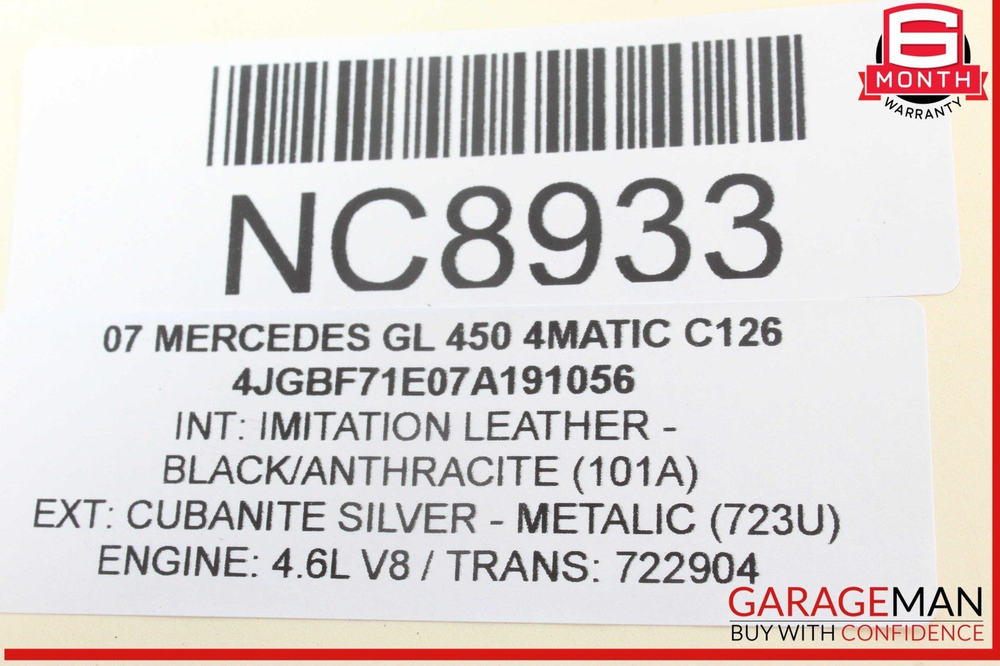 06-13 Mercedes X164 GL450 4MATIC Front Left Side Door Control Module OEM