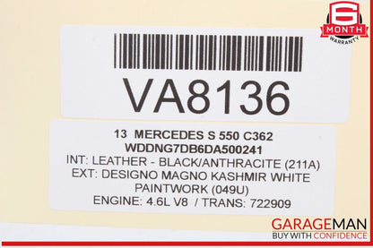 07-14 Mercedes W221 S550 S400 CL550 Dashboard Dash Control Switch Panel OEM