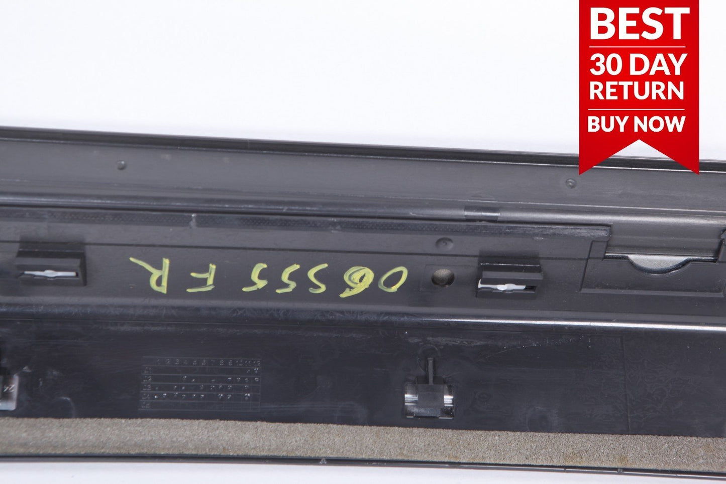03-06 MERCEDES W220 S55 AMG FRONT RIGHT DOOR SILL SCUFF PLATE A90 OEM