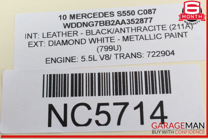 10-13 Mercedes W221 S550 S400 Park Assist Parktronic Sensor Module Control OEM