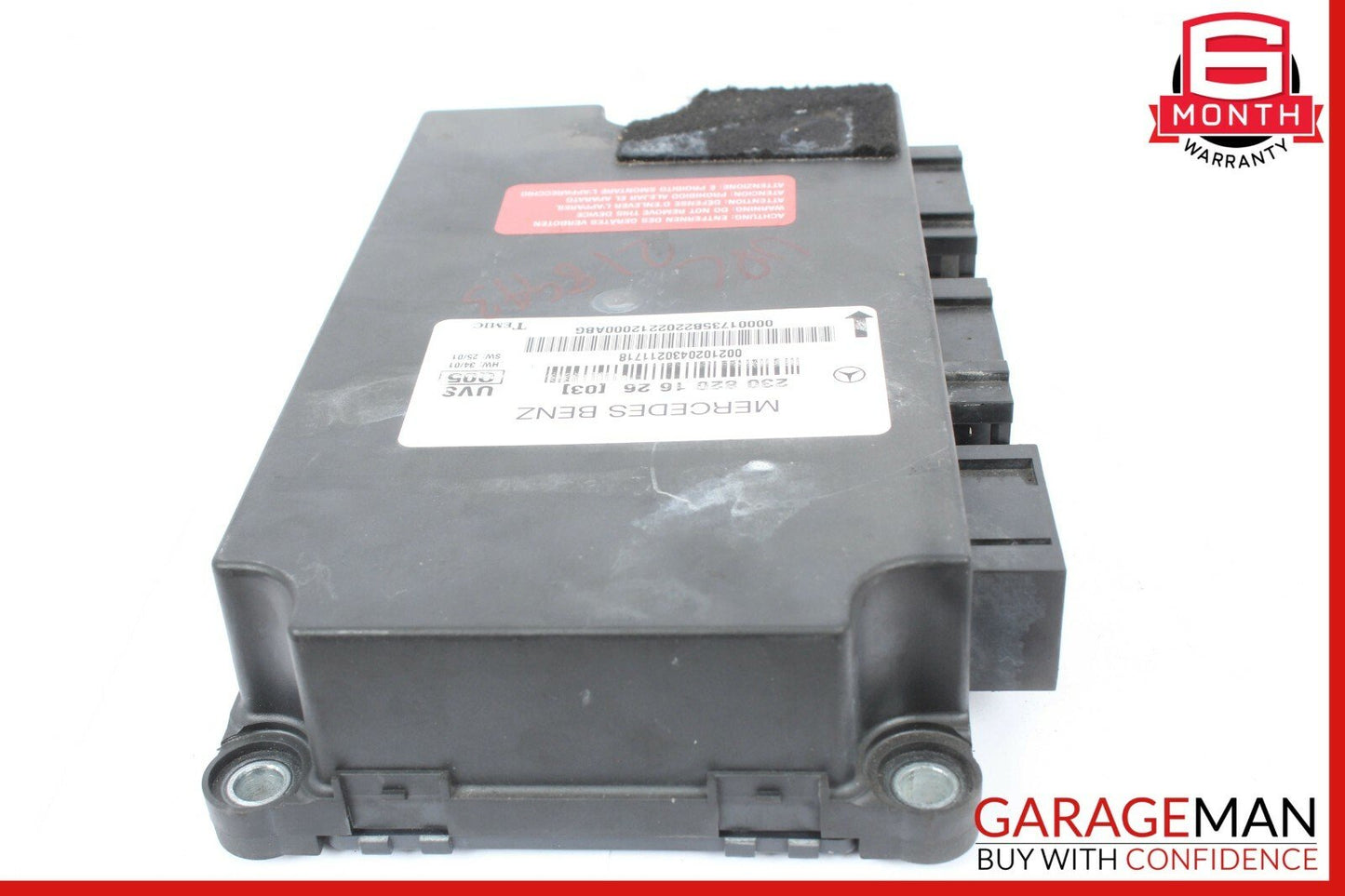 03-08 Mercedes R230 SL500 SL550 SL600 Top Convertible Roof Control Module OEM