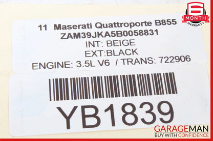 03-13 Maserati Quattroporte M139 Rear Left Side Exterior Door Handle OEM