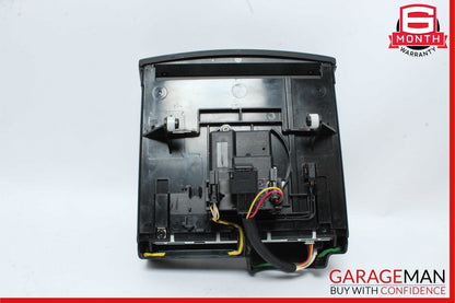 03-09 Mercedes E320 E500 CLS63 AMG Hazard Light Switch Control Panel Dark Wood