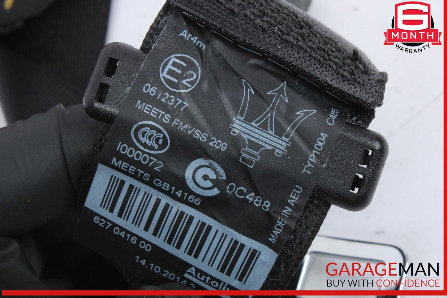 14-22 Maserati Ghibli Rear Left or Right Side Seat Belt Seatbelt Retractor OEM