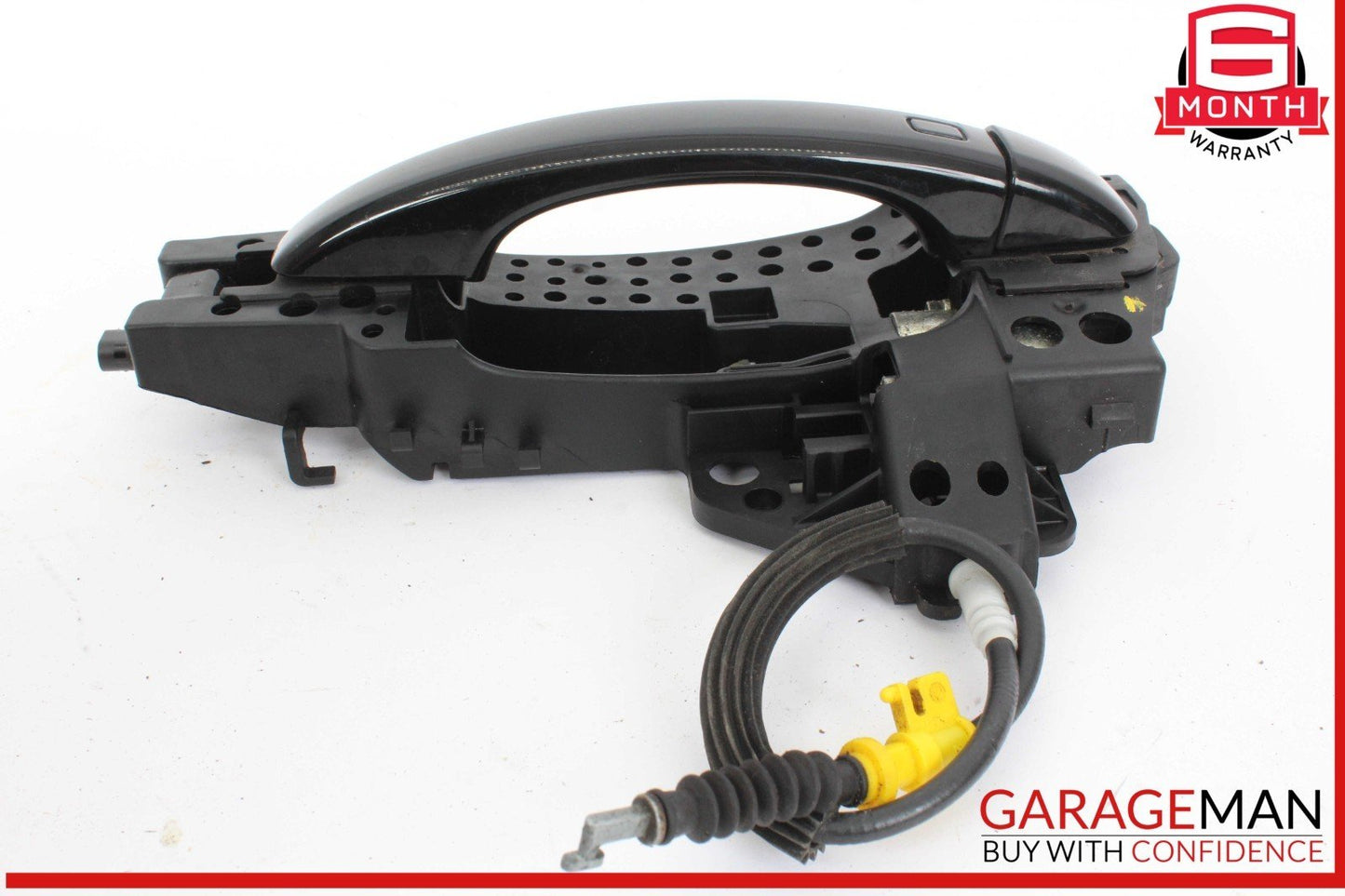09-16 Audi S4 Rear Left Driver Side Exterior Door Handle Black OEM