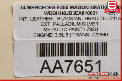 08-15 Mercedes W212 E350 Coupe Front Left Driver Side Door Lock Latch Actuator