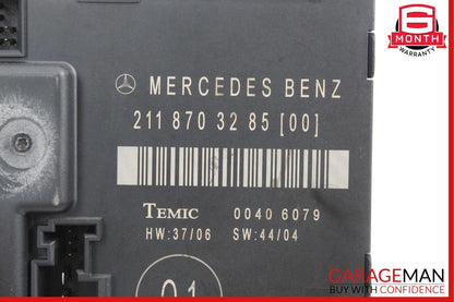03-09 Mercedes W211 E550 E350 E320 Rear Right Side Door Controller Module Unit