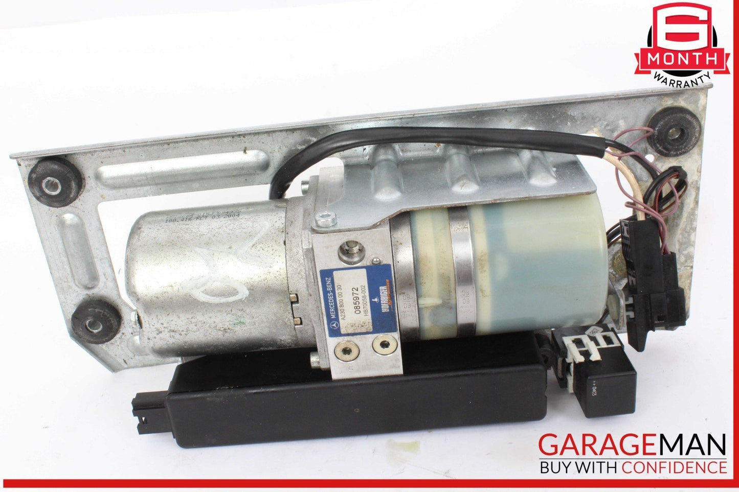 03-08 Mercedes R230 SL500 SL550 Convertible Top Hydraulic Pump Motor OEM