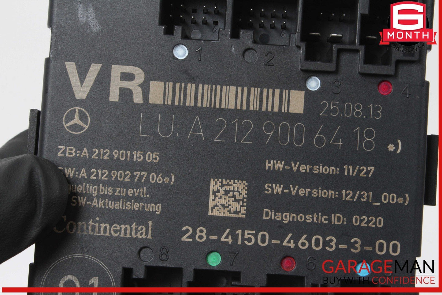 08-18 Mercedes R172 SLK250 E350 Front Right Side Door Control Module OEM