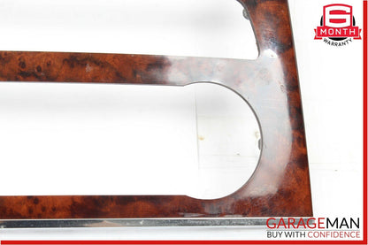 06-12 Mercedes X164 GL450 ML500 Center Console Control Trim Bezel Panel Wood OEM