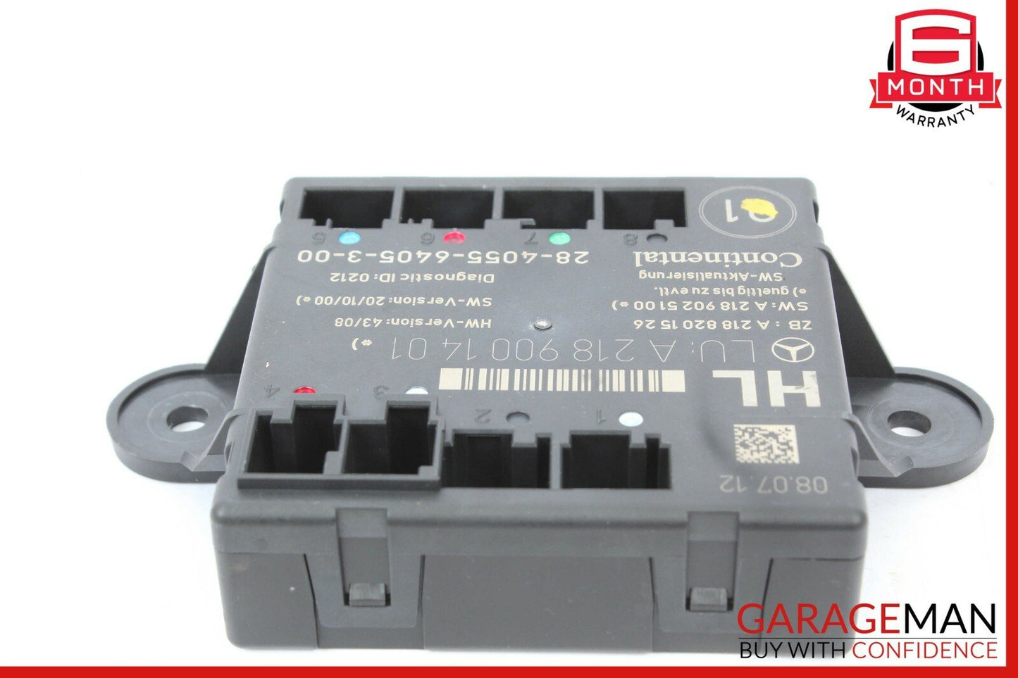08-14 Mercedes W204 C300 C350 Rear Left Side Door Control Module 2189001401 OEM