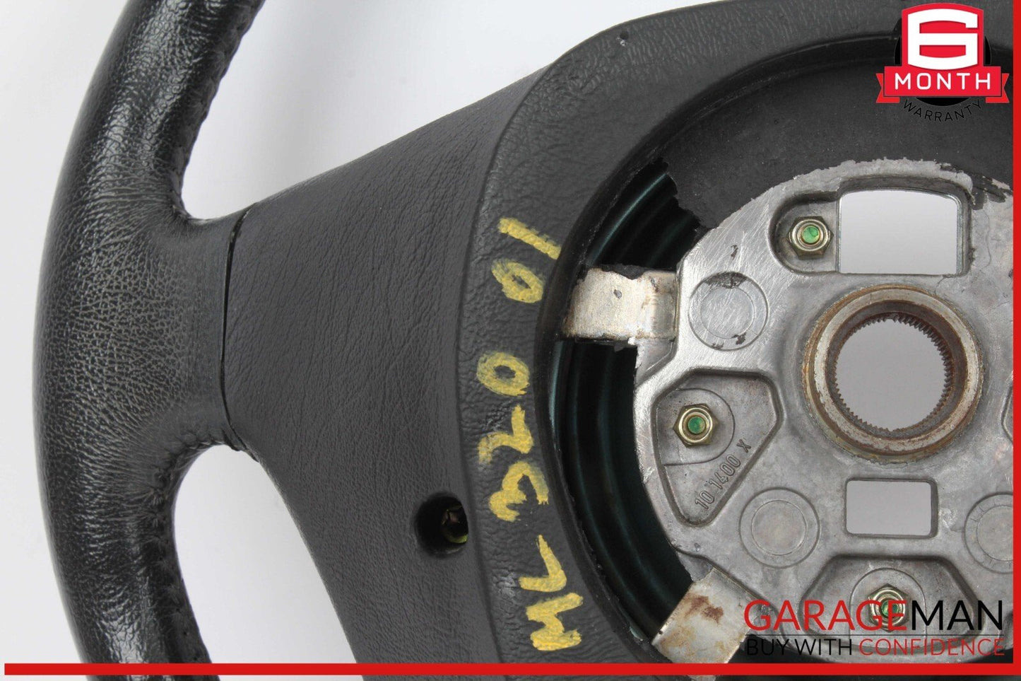 98-05 Mercedes W163 ML320 ML55 AMG 4 Spoke Driver Steering Wheel Black OEM
