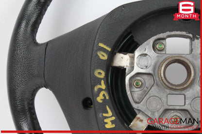 98-05 Mercedes W163 ML320 ML55 AMG 4 Spoke Driver Steering Wheel Black OEM
