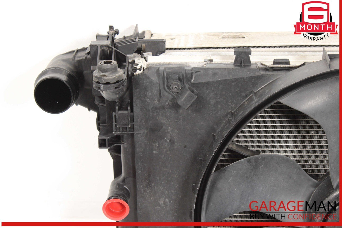 12-15 Mercedes W204 C250 Engine Motor Cooling Radiator A/C AC Condenser Assembly