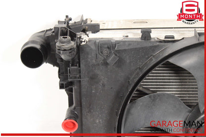 12-15 Mercedes W204 C250 Engine Motor Cooling Radiator A/C AC Condenser Assembly