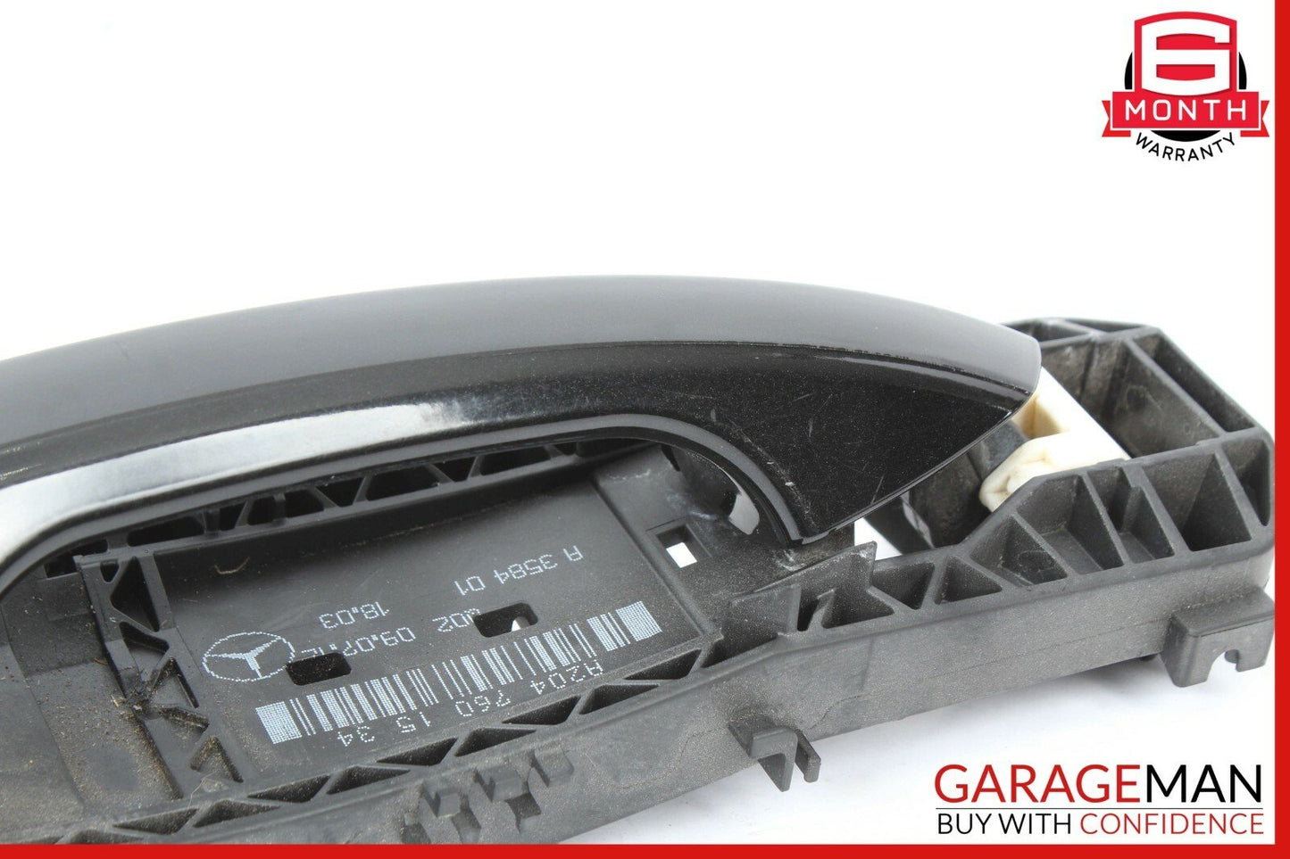 08-14 Mercedes W204 C250 C300 Front Left Side Exterior Door Handle Black OEM