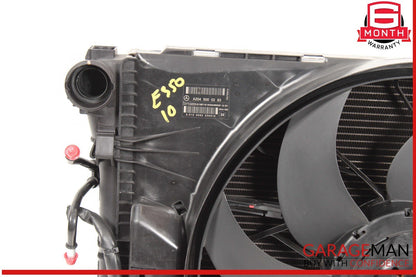 08-20 Mercedes W212 E350 SLC300 Engine Radiator Condenser Cooling Fan Motor Assy