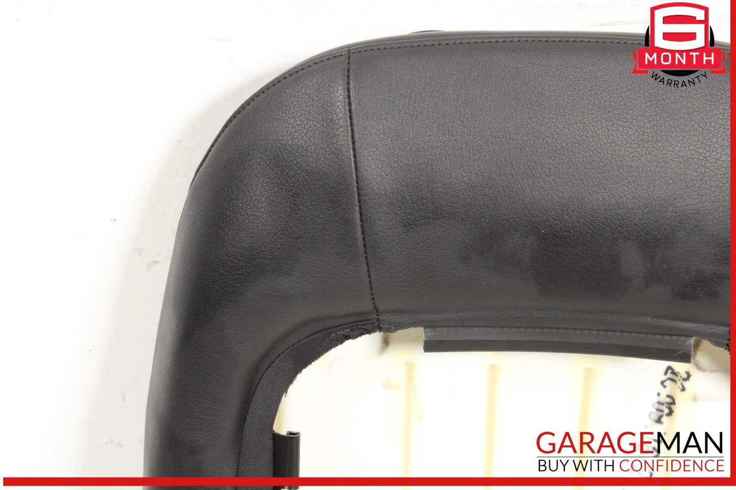 12-18 Audi A7 Front Left Driver Side Top Upper Seat Cushion Cover Black OEM