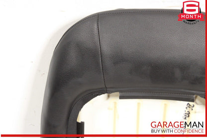 12-18 Audi A7 Front Left Driver Side Top Upper Seat Cushion Cover Black OEM