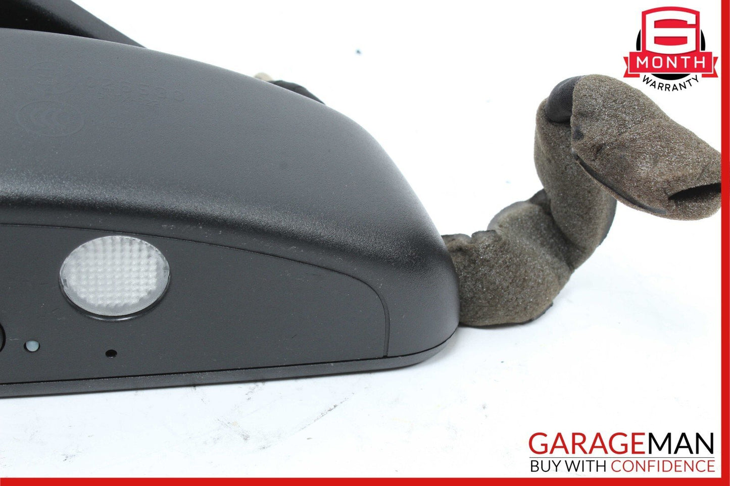 08-14 Mercedes W204 C250 C300 C350 Interior Top Upper Rear View Mirror Black OEM