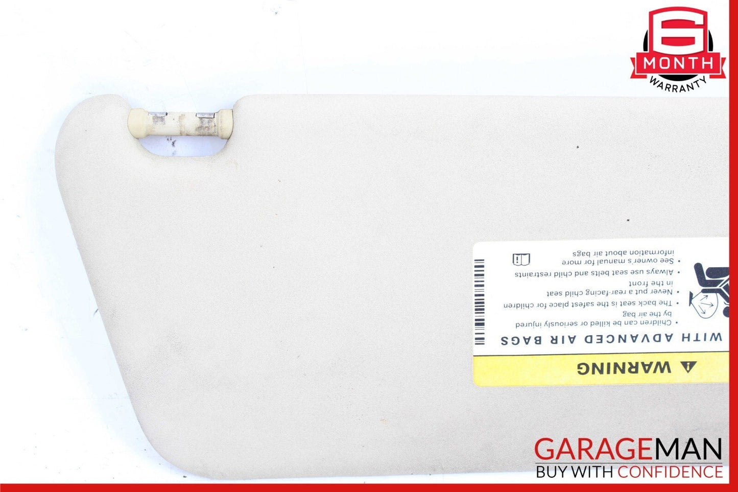 10-17 Mercedes E350 C250 Coupe Front Left Side Sun Visor Shade Sunvisor Beige