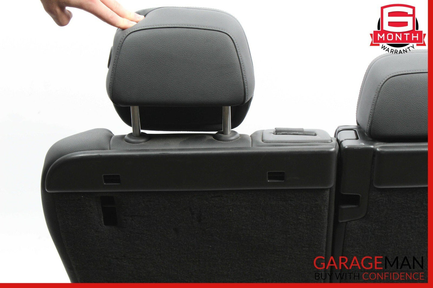 11-17 Porsche Cayenne 958 Rear Left Side Complete Seat Cushion Assembly Black
