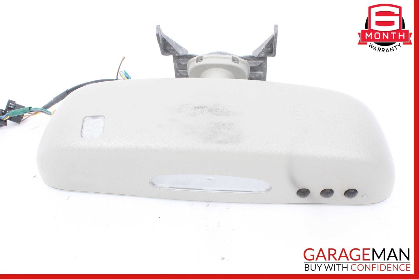 07-09 Mercedes W221 S550 Interior Top Upper Rear View Inside Dim Mirror Gray OEM