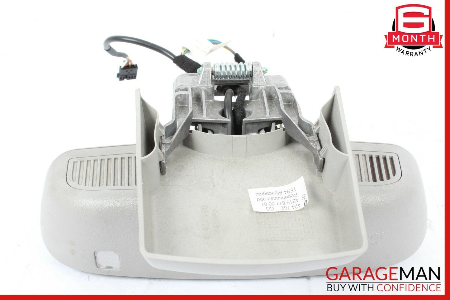 07-10 Mercedes W216 CL550 CL600 CL65 AMG Interior Upper Rear View Mirror Grey