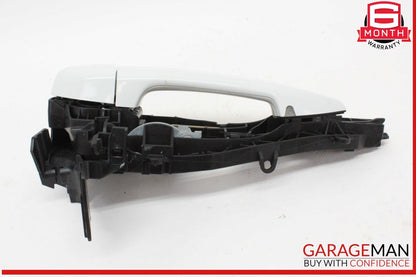 14-18 BMW X5 F15 X6 Front Right Passenger Side Exterior Door Handle White OEM