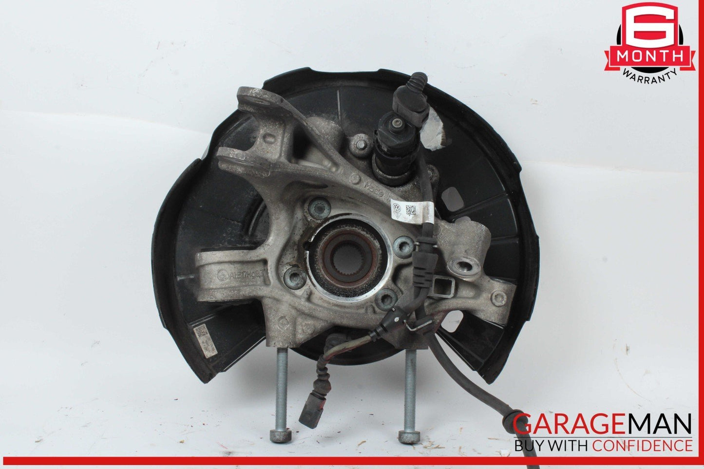 11-14 Porsche Cayenne 958 Rear Left Driver Side Spindle Knuckle Wheel Hub OEM