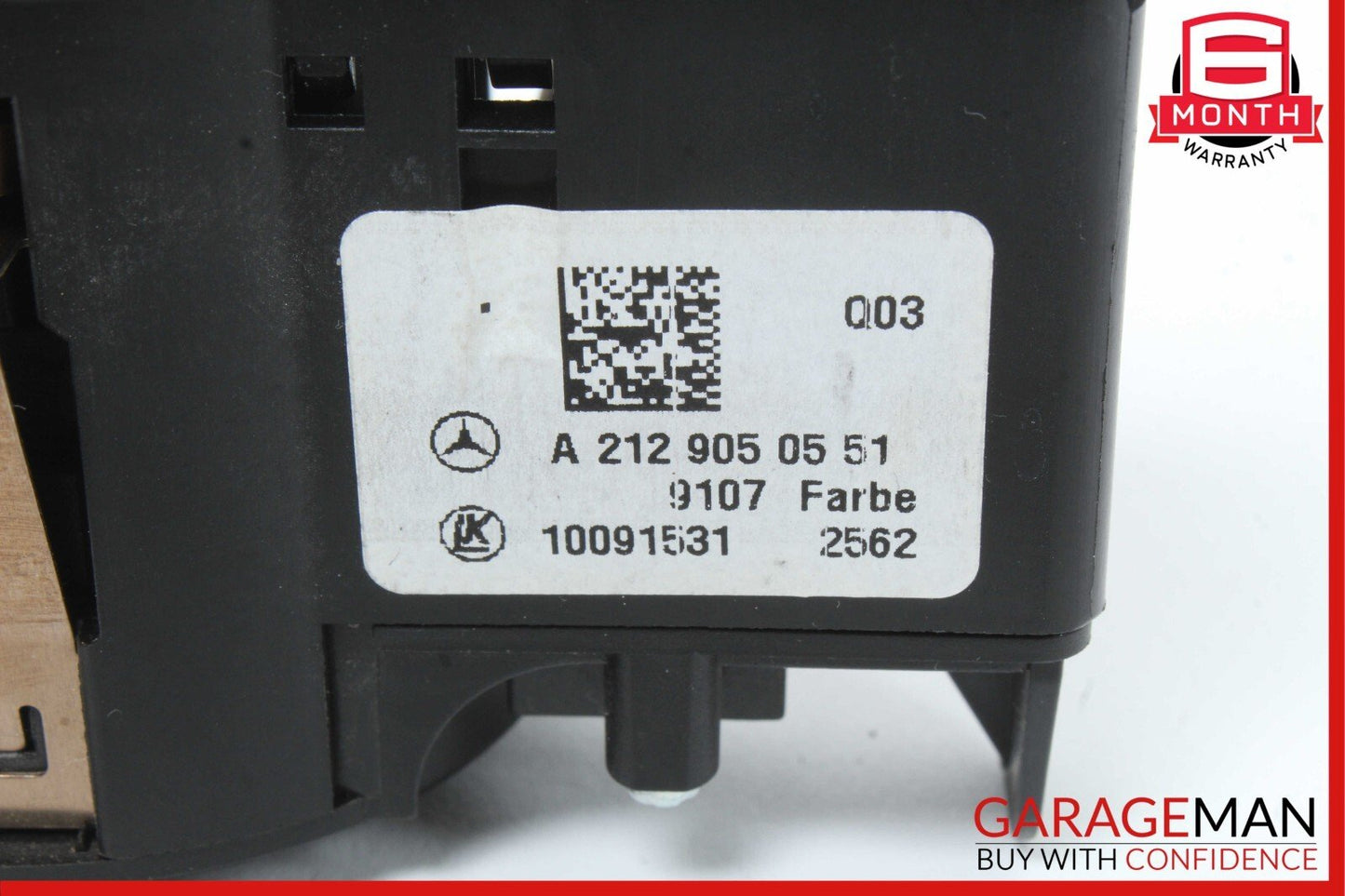 08-20 Mercedes R172 SLK250 C350 Headlight Fog Light Switch Control Module OEM