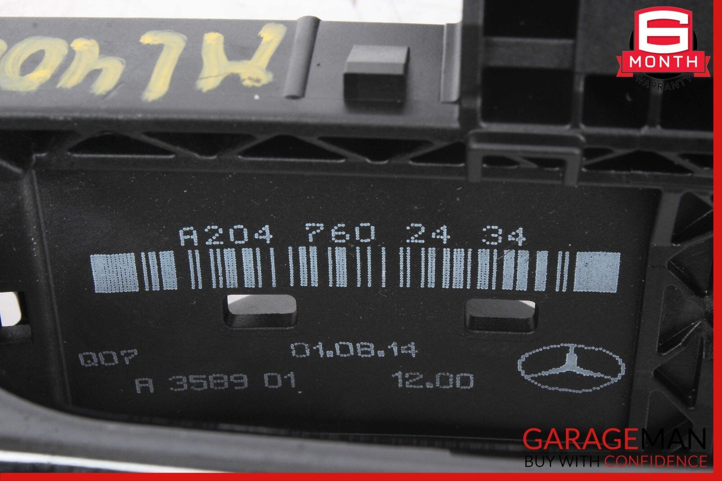 14-16 Mercedes W166 ML400 E350 Right Side Exterior Door Handle Keyless Go OEM