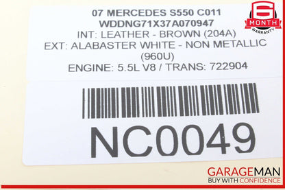 07-14 Mercedes W221 S550 CL550 Bluetooth Communication Module 2218709685 OEM