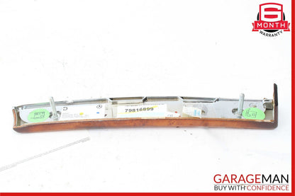 03-09 Mercedes W211 E350 E500 Dashboard Dash Left Molding Trim Wood 2116800371