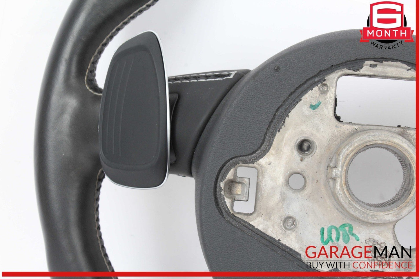 14-16 Audi SQ5 Front Left Driver Side Steering Wheel w/ Paddle Shifters OEM