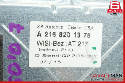 07-13 Mercedes W216 CL550 Telephone Phone Antenna Control Module 2168201375 OEM