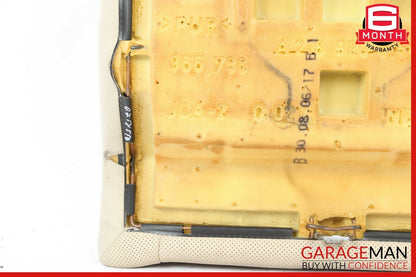 07-14 Mercedes W216 CL550 Rear Left Bottom Lower Seat Cushion Beige