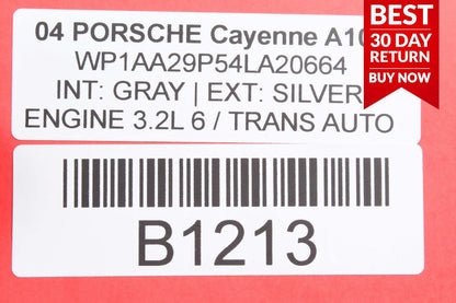 03-06 PORSCHE CAYENNE 955 HEADLIGHT SWITCH W/ DIMMER 7L5941289 A107 OEM