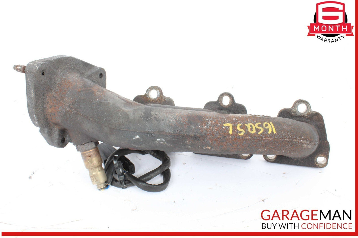 14-17 Audi SQ5 Left and Right Side Exhaust Manifold Header Set of 2 OEM