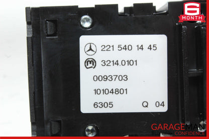 07-13 Mercedes W221 S550 CL550 Electronic Parking Button Switch 2215401445 OEM