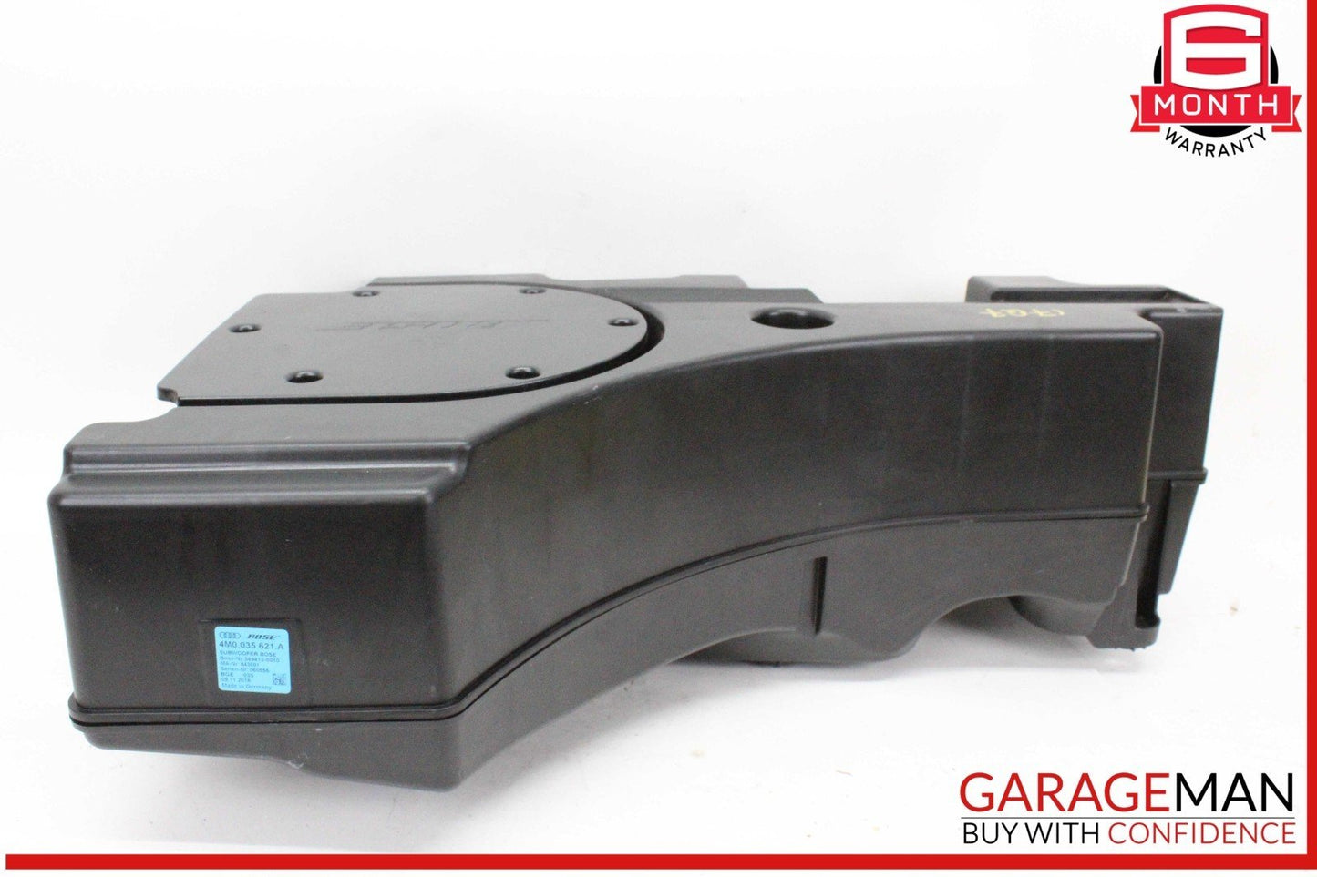 17-24 Audi Q7 Rear Subwoofer Sub Woofer Speaker Box 4M0035621A OEM