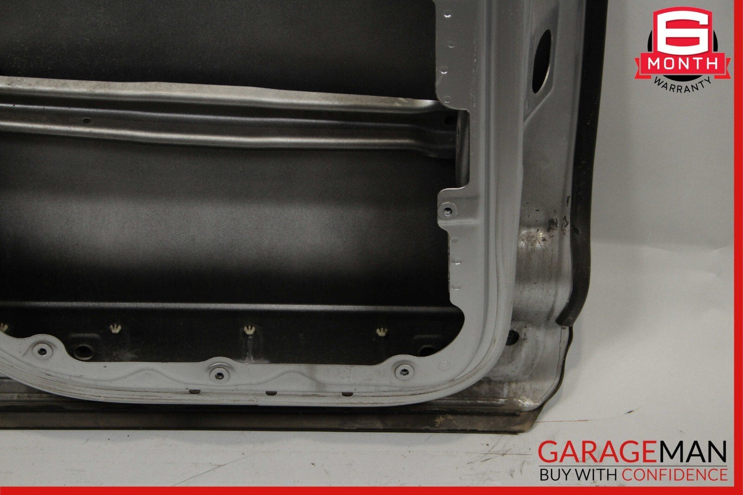 03-06 Porsche Cayenne 955 Rear Left Driver Side Exterior Door Shell Panel Silver